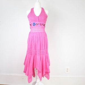 Pink Halter Dress, one size fits most